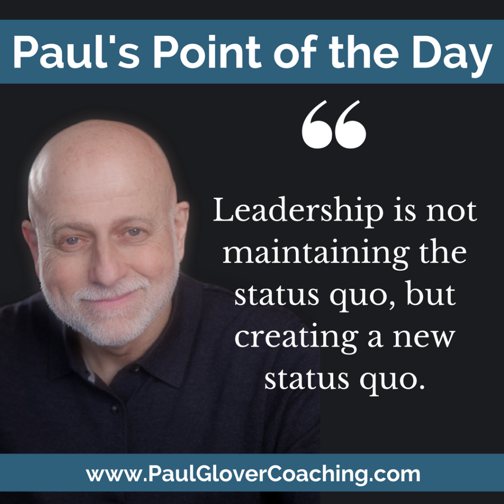 Subscribe to Paul's Point of the Day
